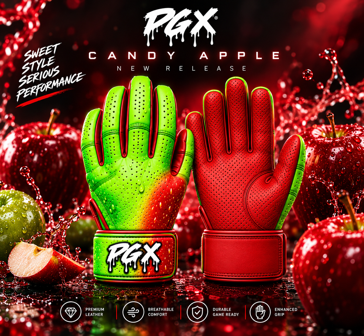 PGX Candy Apple close-up promotional image