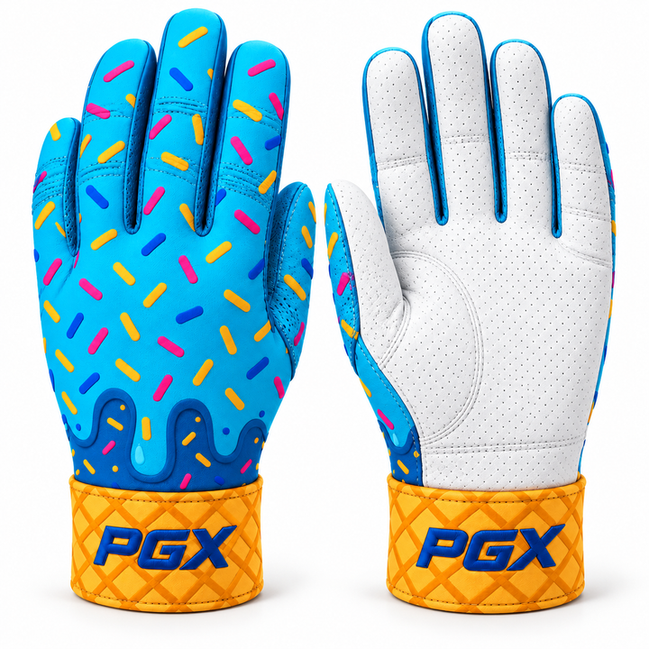 PGX Ice Cream Drip Long Cuff Baseball Batting Gloves — Coming Soon